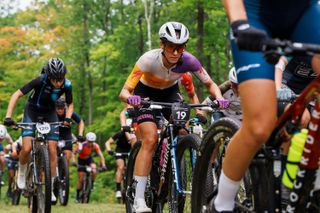 Sofia Gomez Villafañe (Specialized) at the Chequamegon MTB Festival presented by Trek